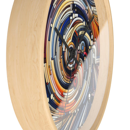 "Fluid Motion: A Kinetic Art Tribute to Oceanic Harmony" - The Alien Wall Clock Kinetic Art