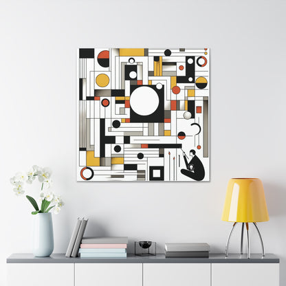 "Equilibrio en abstracto: suprematismo geométrico" - El suprematismo alienígena de Canva