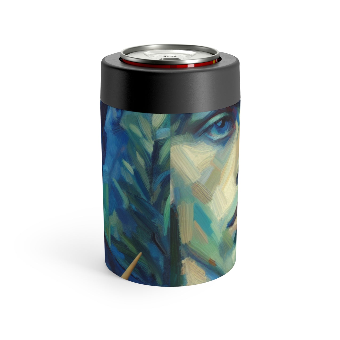 "Soothing Gaze" - The Alien Can Holder Expressionism Style