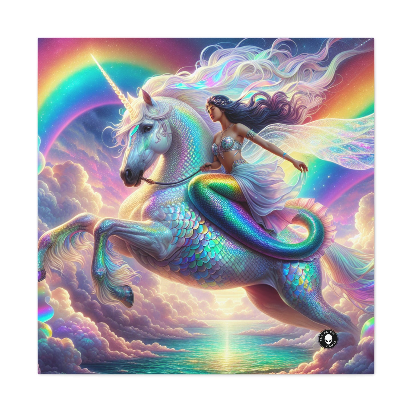 "Mermaid and Unicorn Adventure" - The Alien Canva