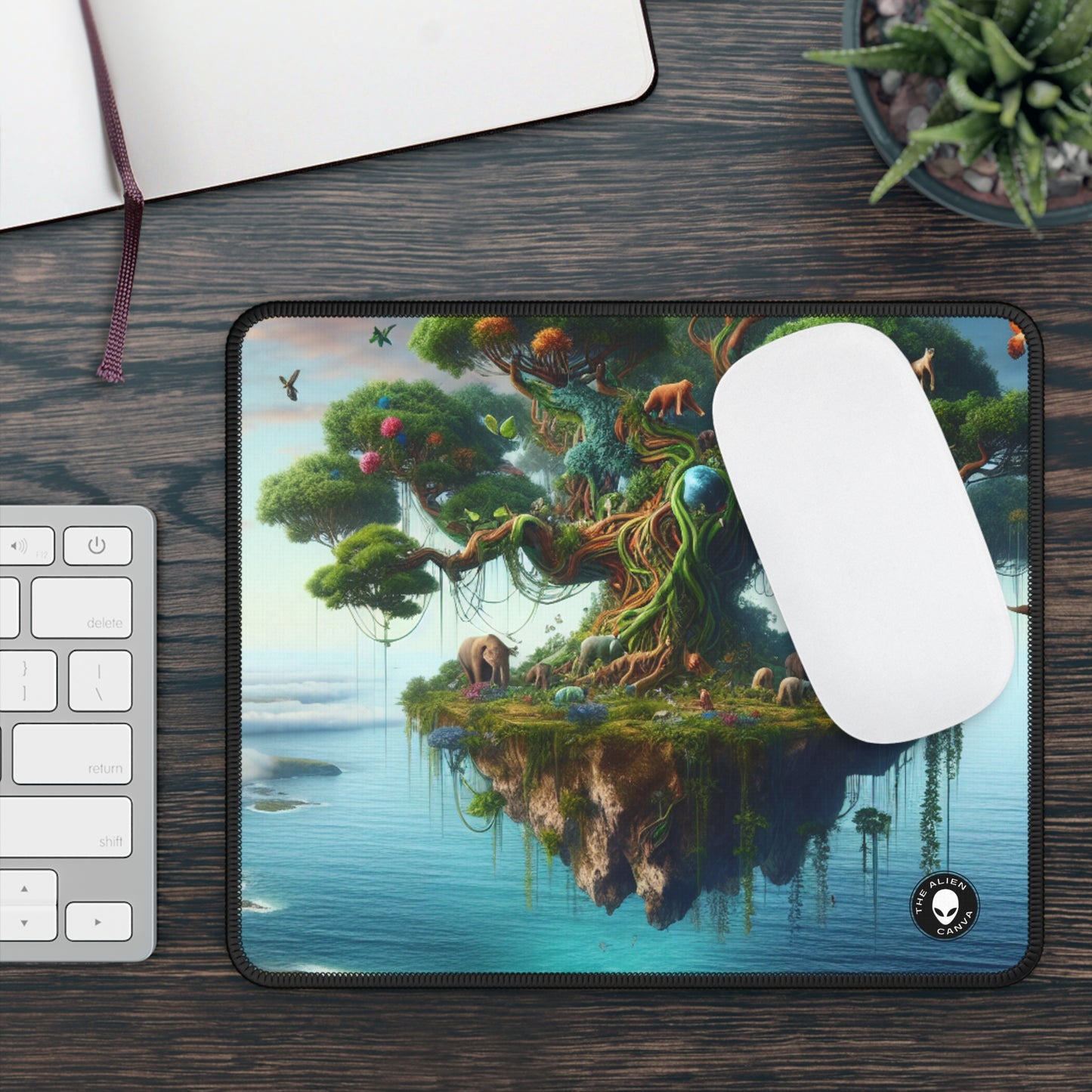 "Fantasy Island : L'arbre géant des rêves" - Le tapis de souris Alien Gaming