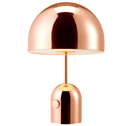 Mushroom Living Room Bedroom Bedside Rose Gold Exhibition Hall Lamp