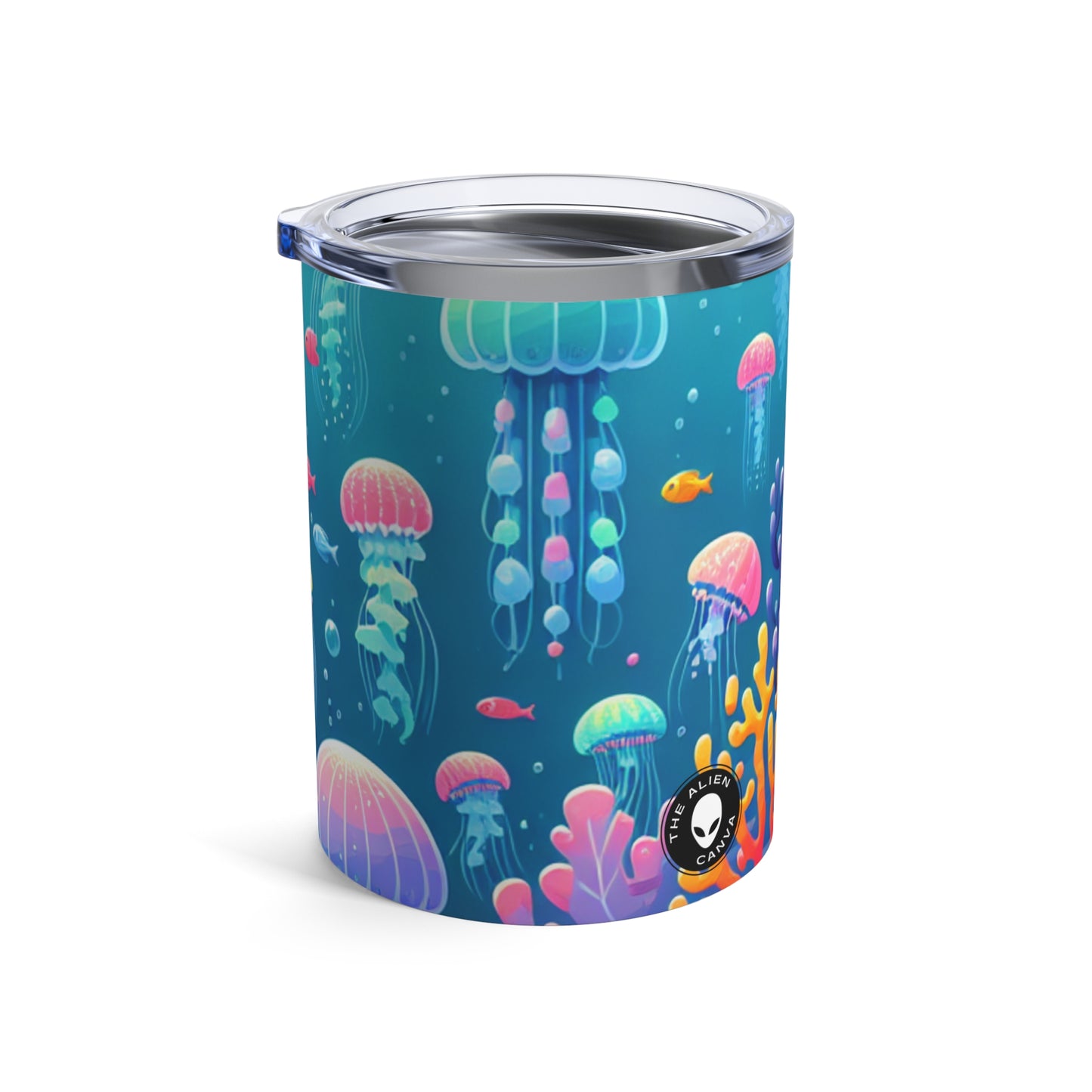 « Symphonie sous-marine enchanteresse » - Le verre Alien 10oz