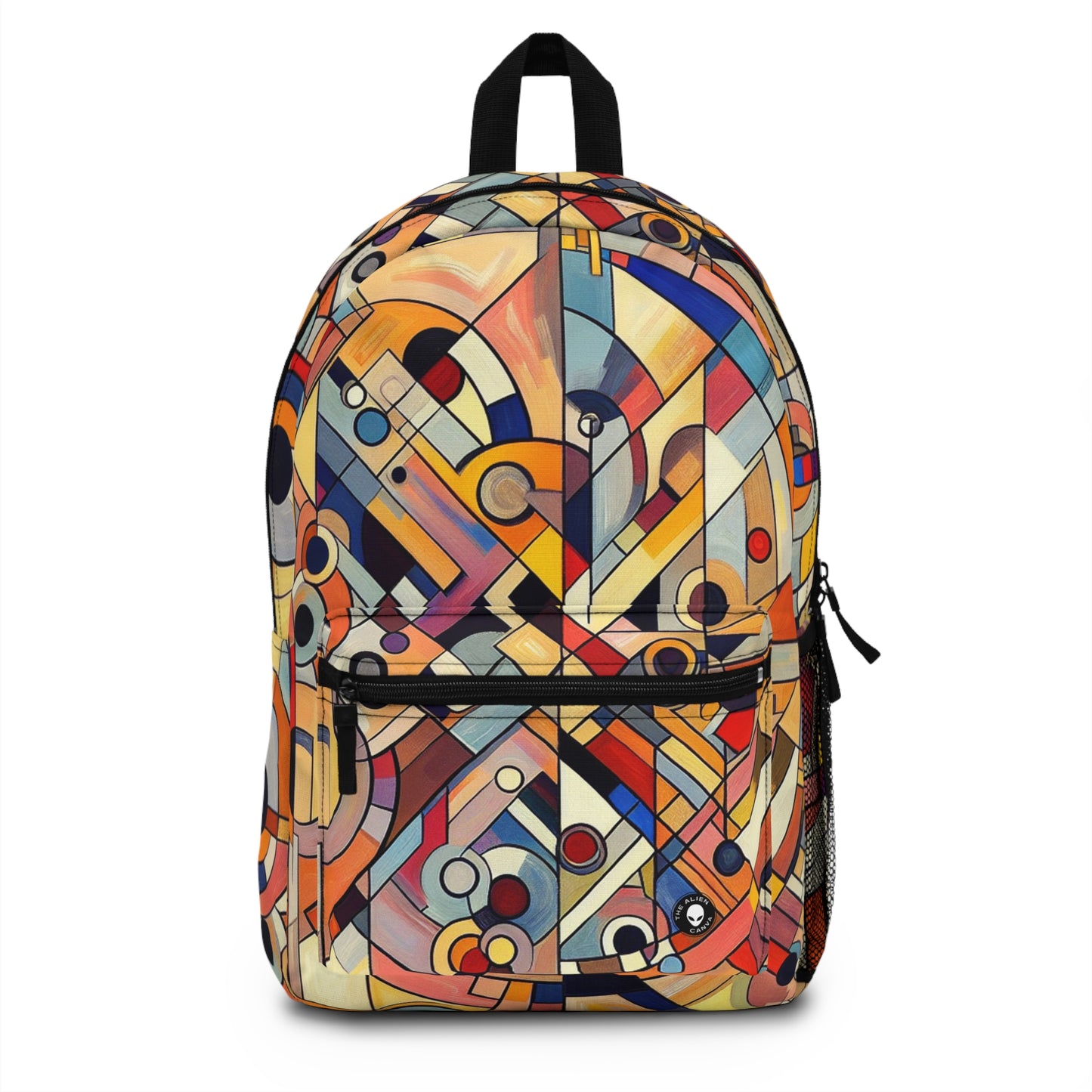 Chaos and Harmony: A Visual Dance - The Alien Backpack Abstract Art