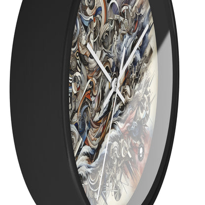 Title: "Challenging Taboos: Beyond Boundaries in Transgressive Art" - The Alien Wall Clock Transgressive Art