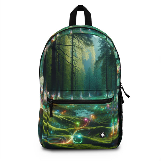 - Crystal-Enchanted Forest: A Tapestry of Light - The Alien Backpack