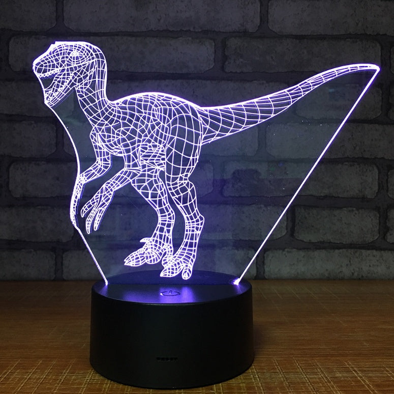 Electronic products led creative gift table lamp plug-in cartoon 3d night light bedroom atmosphere lamp