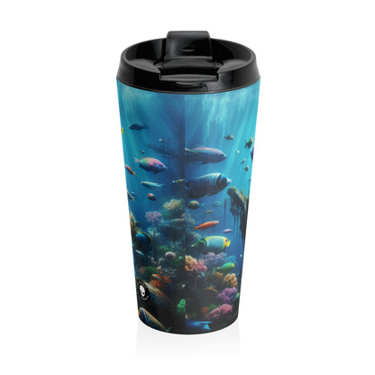 "Sunken Shipwreck Wonderland" - The Alien Stainless Steel Travel Mug