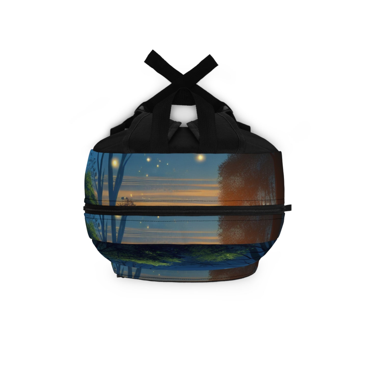 "Enchanted Dusk: Fireflies in the Forest" - The Alien Backpack