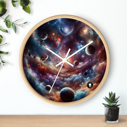 "Galactic Symphony" - The Alien Wall Clock