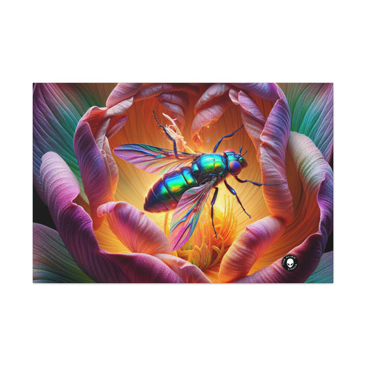 "La beauté de la nature : une mosaïque d'insectes hyperréaliste" - L'hyperréalisme Alien Canva