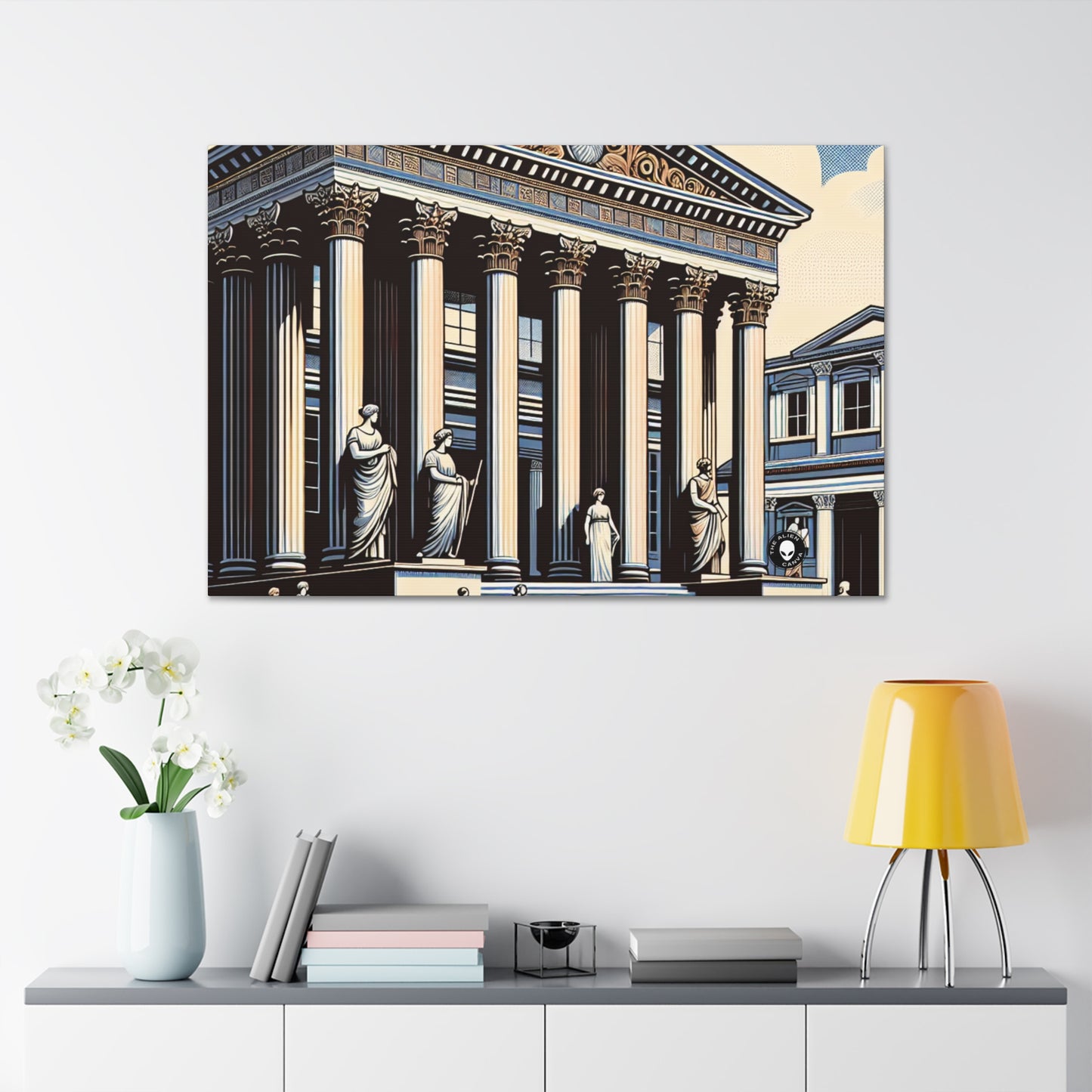 "Neoclassical Urban Elegance" - The Alien Canva Neoclassicism