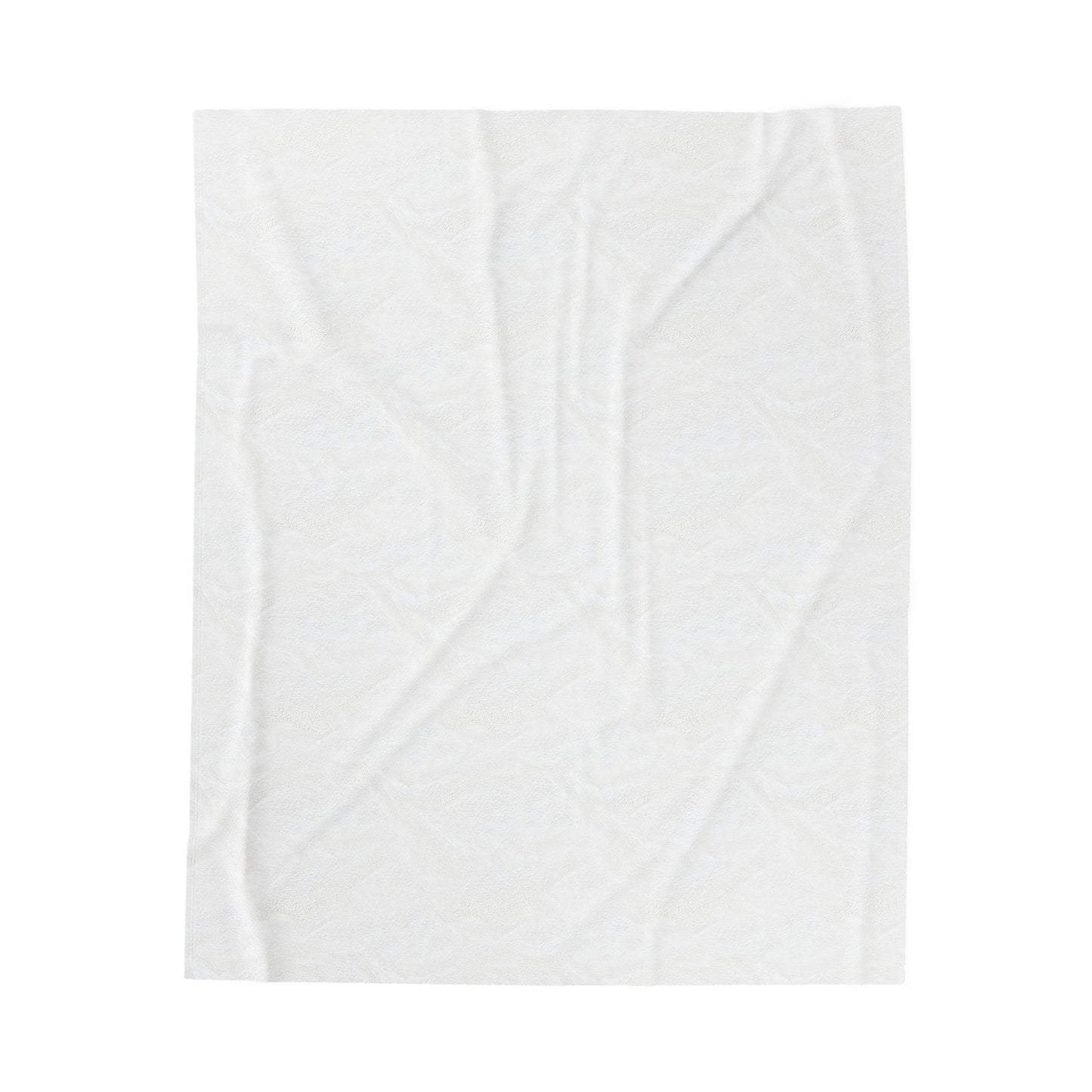 "Sérénité minimaliste : reflets tranquilles du coucher de soleil" - La couverture en peluche Alien Velveteen Minimalisme