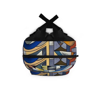 "Urban Fragmentation: An Analytical Cubist Cityscape" - The Alien Backpack Analytical Cubism