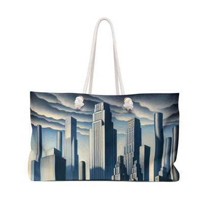 "Modern Metropolis: A Precisionism Perspective" - The Alien Weekender Bag Precisionism