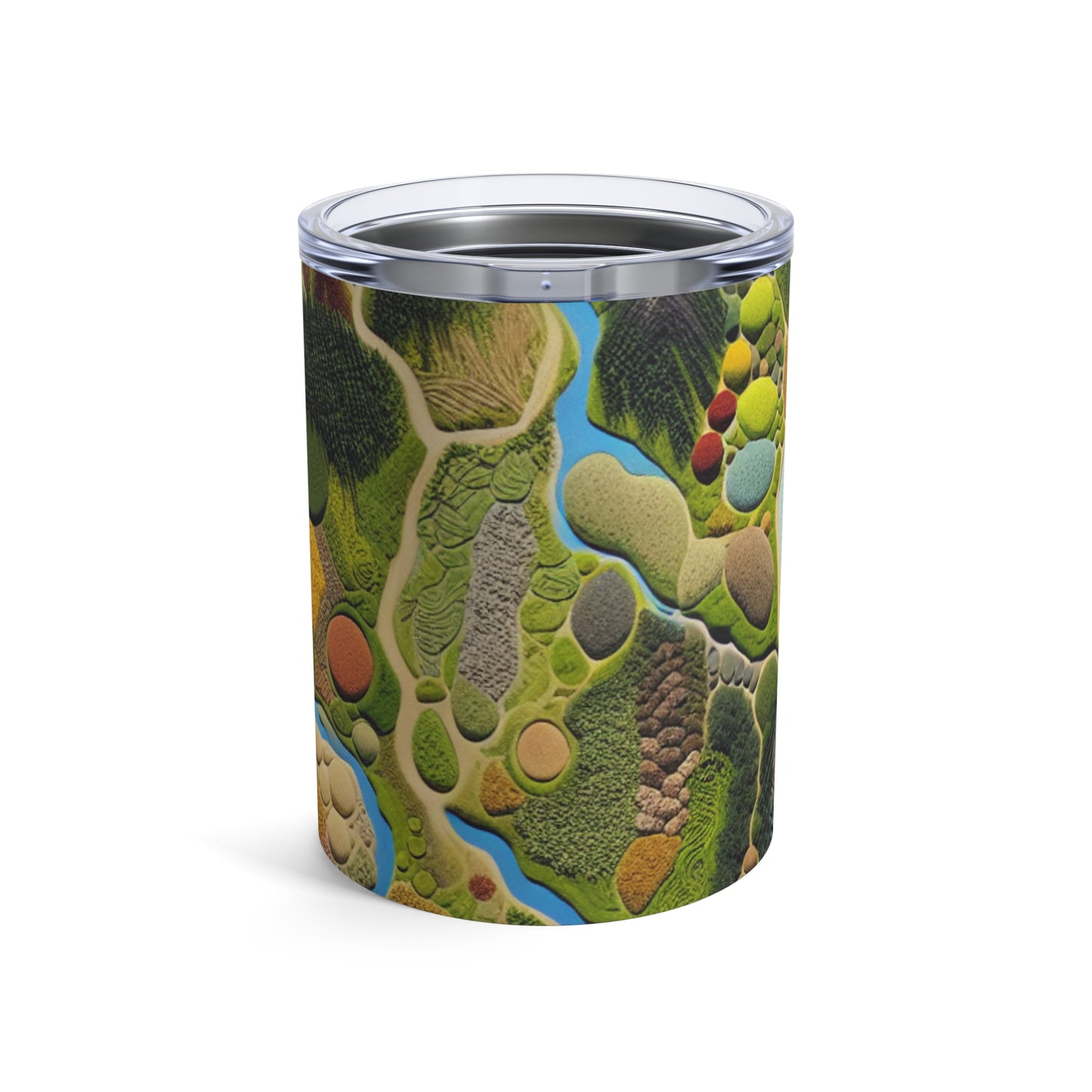 « Cartographier Mère Nature : créer une fresque murale vivante de notre région ». - Le Gobelet Alien 10oz Style Land Art