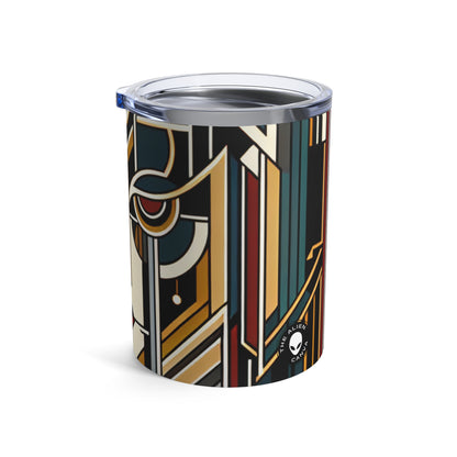 "Glamour & Decadence: A 1920s Art Deco Cocktail Soiree" - The Alien Tumbler 10oz Art Deco