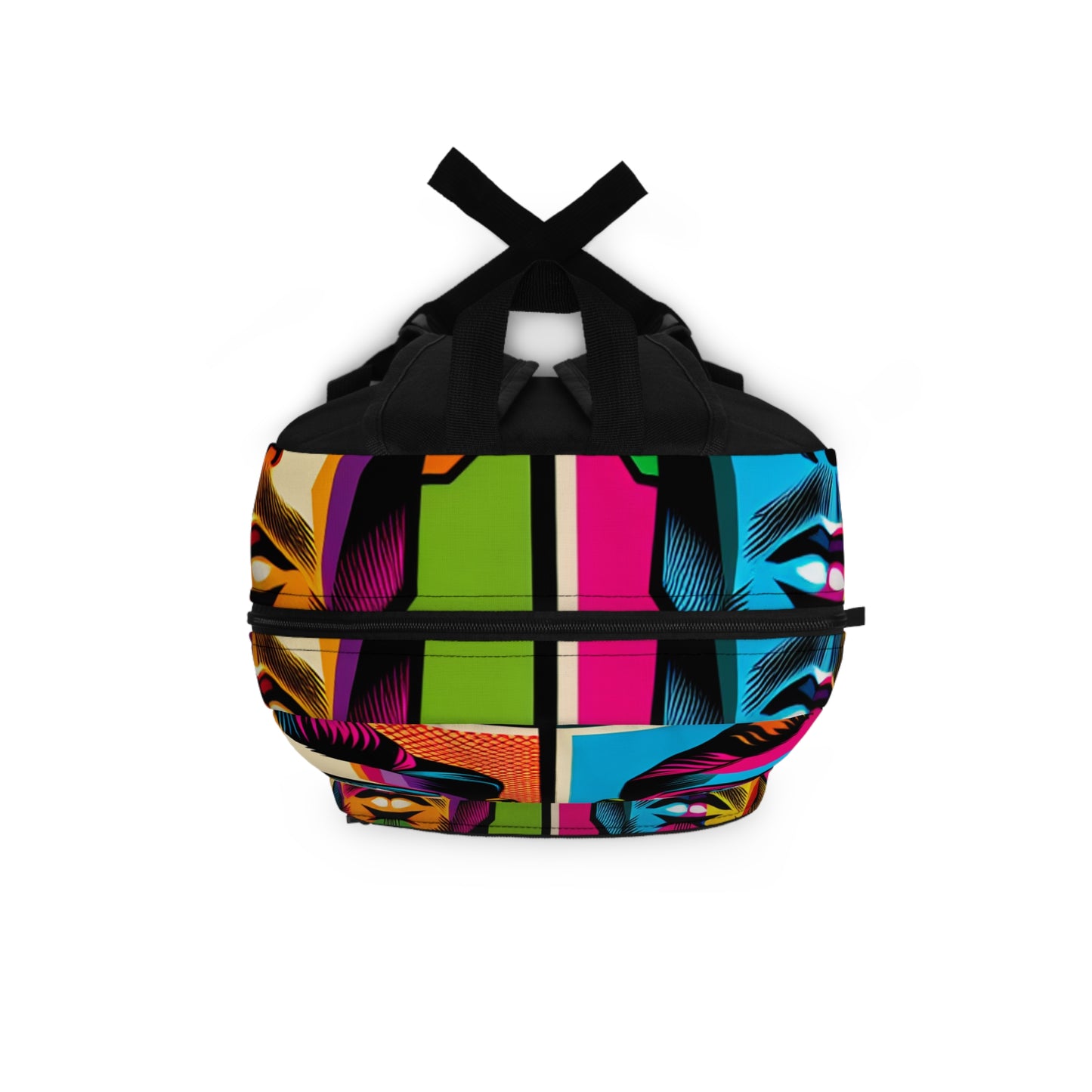 "Retrato de celebridades pop art" - La mochila alienígena estilo pop art