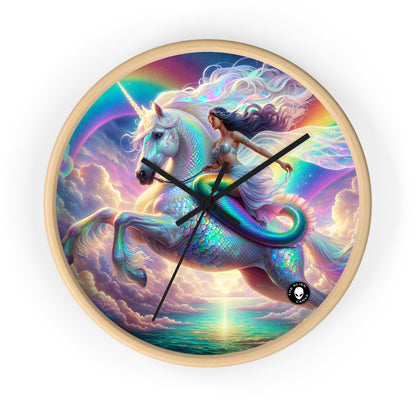 "Mermaid and Unicorn Adventure" - The Alien Wall Clock