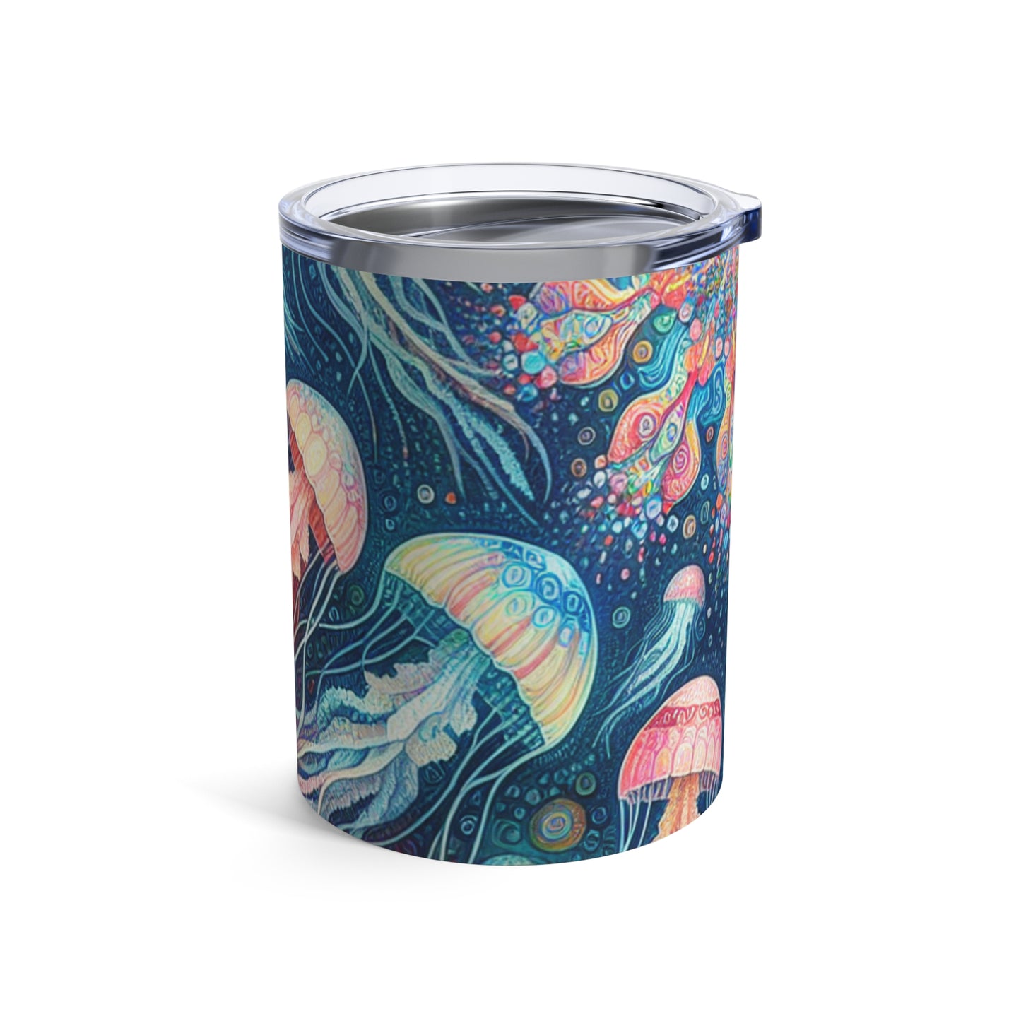 « Danse lumineuse des profondeurs » – Le verre Alien 10 oz