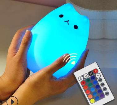 Veilleuse LED à capteur tactile en Silicone pour enfants, bébés et enfants