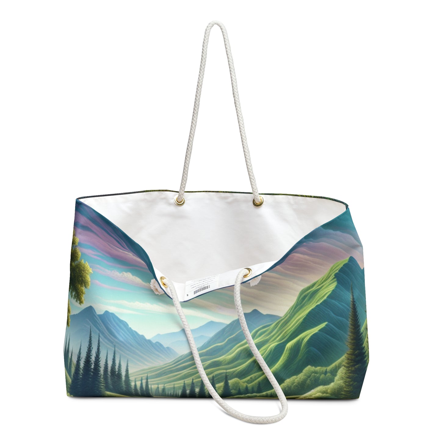 "Seasons in Serenity: Un viaje de arte ambiental" - The Alien Weekender Bag Arte ambiental