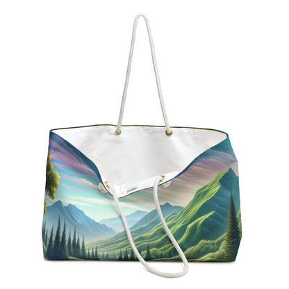 "Seasons in Serenity: An Environmental Art Journey" - The Alien Weekender Bag Environmental Art