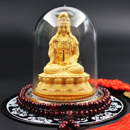 Buddha statue car decoration