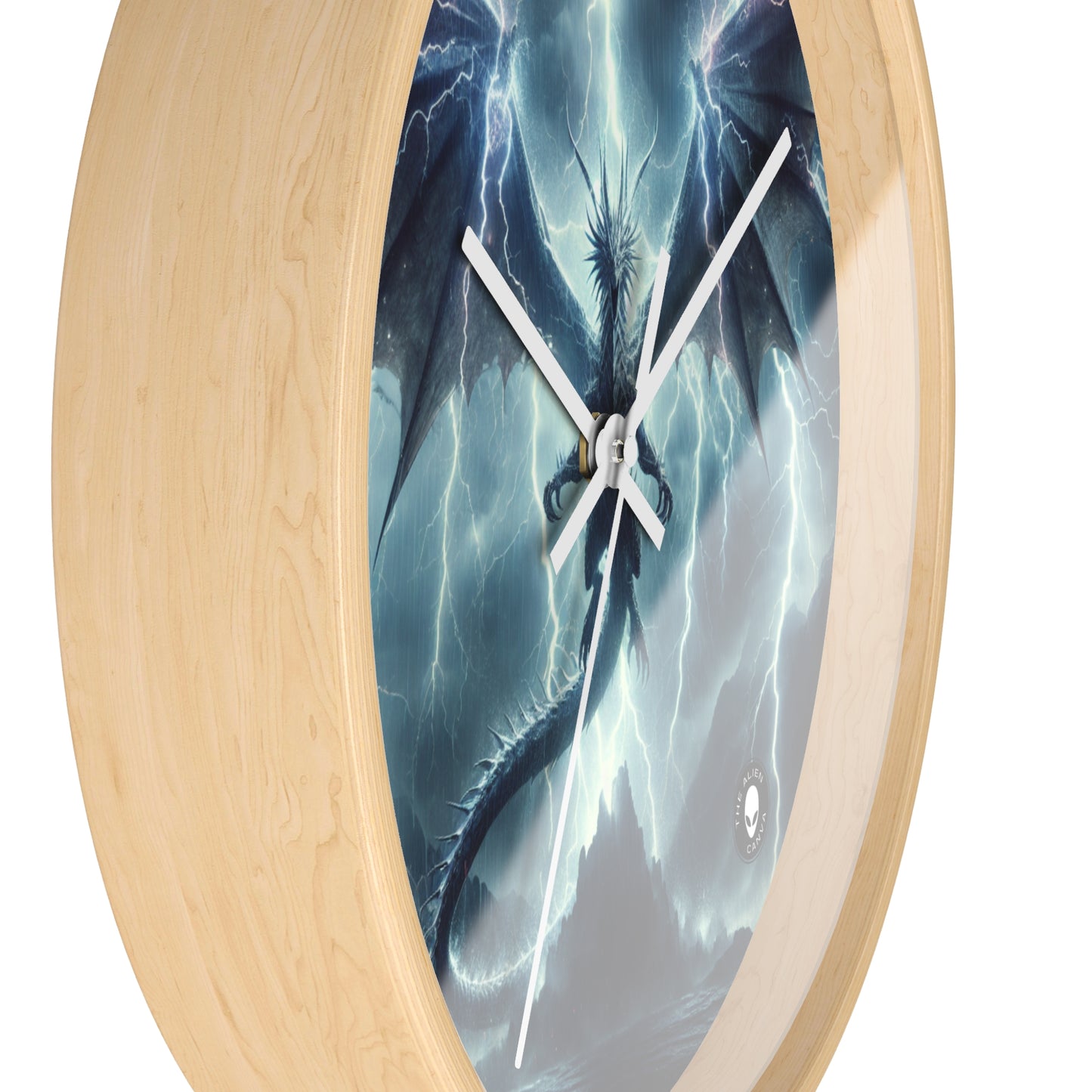 "Dragón Tormenta" - El reloj de pared alienígena