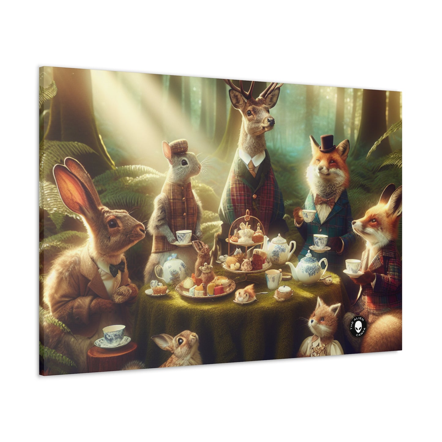 "Enchanted Tea Party" - The Alien Canva