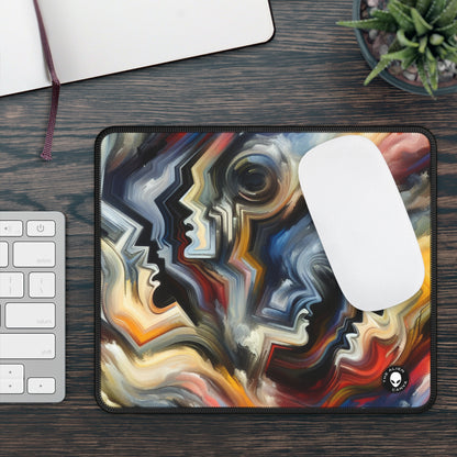 "Vivid Visions: Un viaje expresionista al abismo emocional" - The Alien Gaming Mouse Pad Expresionismo