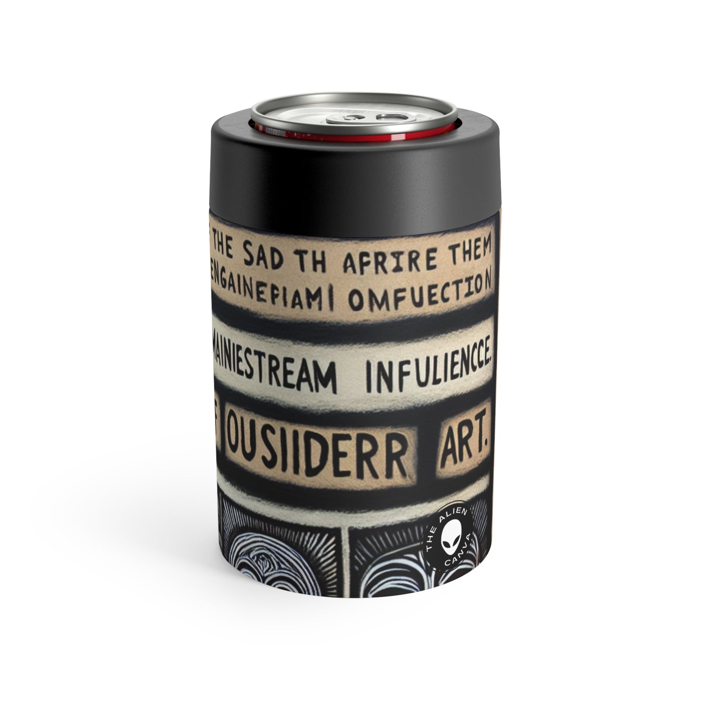 "Intersecting Realities: An Outsider Art Interpretation" - The Alien Can Holder Outsider Art