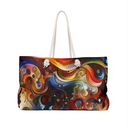 "Eternal Bloom and Fleeting Time" - The Alien Weekender Bag Symbolism