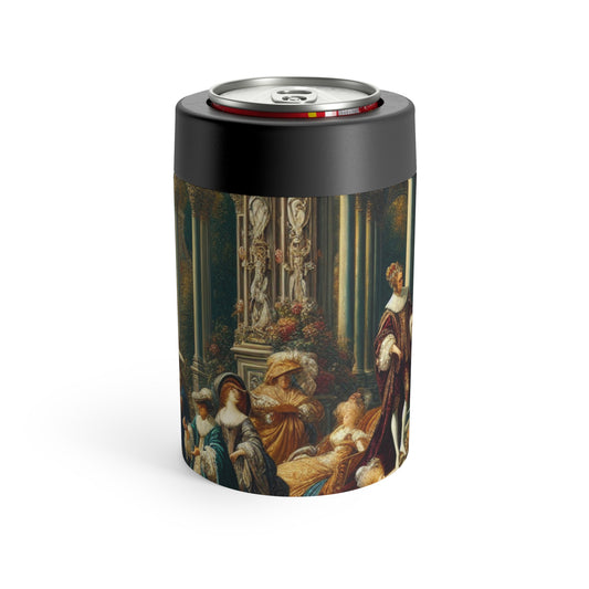 "Regal Elegance: A Gothic Inspired Garden Portrait" - The Alien Can Holder International Gothic