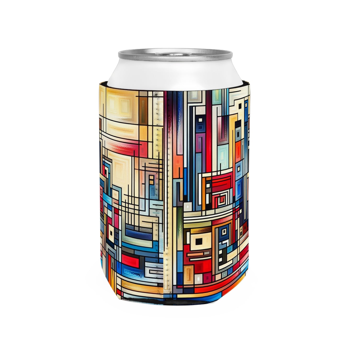 "Urban Symmetry: A Precisionist Perspective" - The Alien Can Cooler Sleeve Precisionism