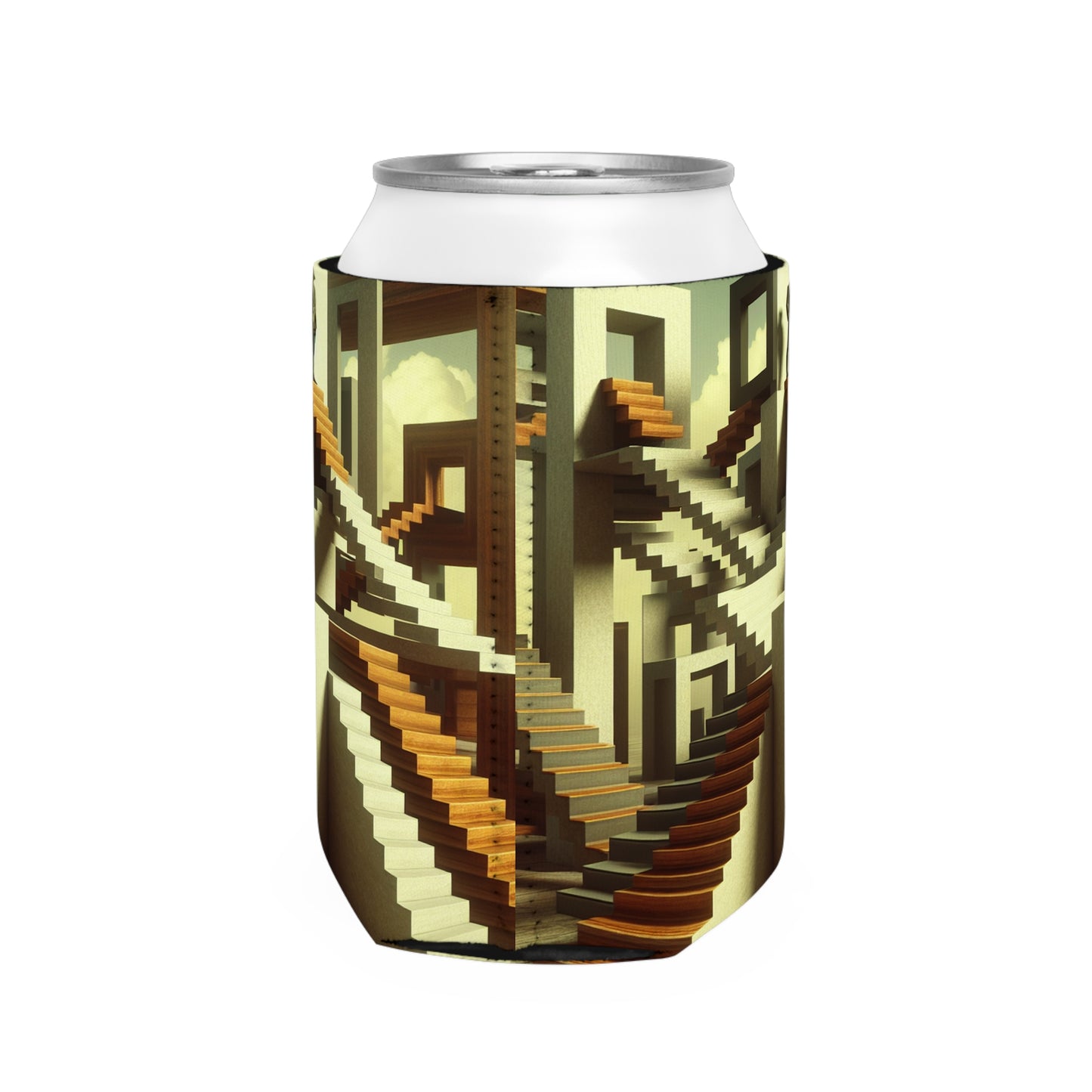 "La escalera a la paradoja" - The Alien Can Cooler Sleeve