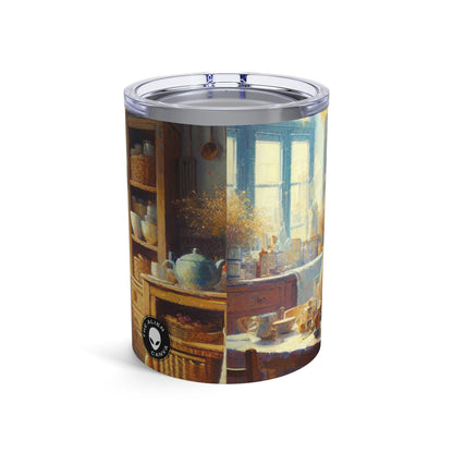 « Sunny Serenity : Bouquet de tournesols hyper-réaliste » - The Alien Tumbler 10oz Realism