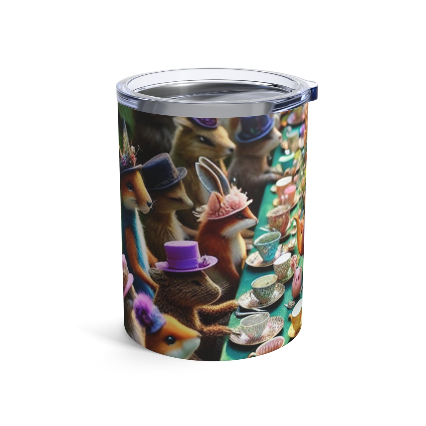 "Enchanted Tea Party in the Forest" - The Alien Tumbler 10oz