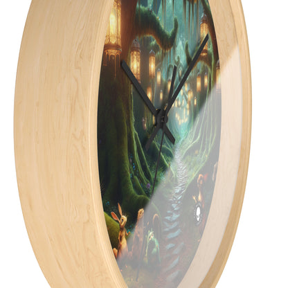 "Enchanted Forest Adventure" - The Alien Wall Clock