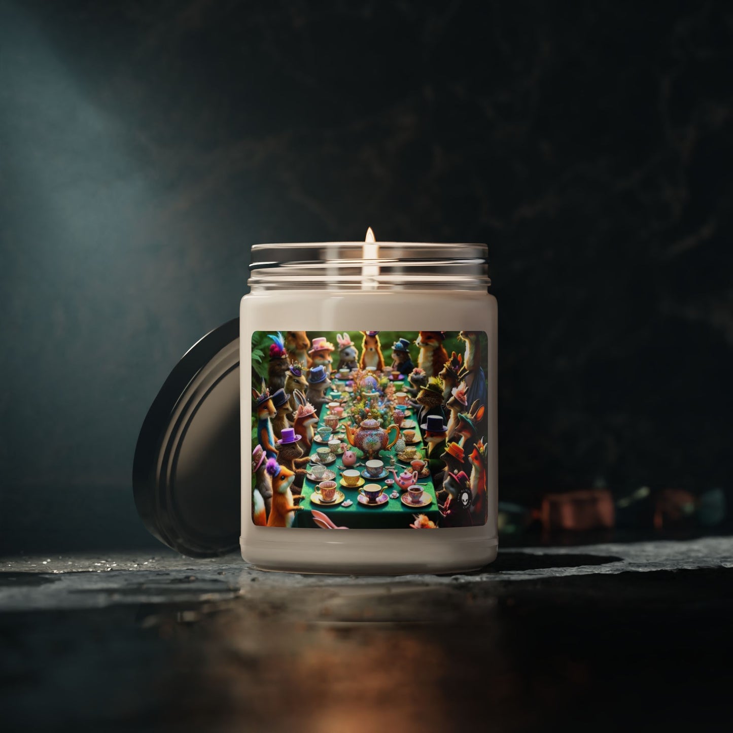 "Enchanted Tea Party in the Forest" - The Alien Scented Soy Candle 9oz