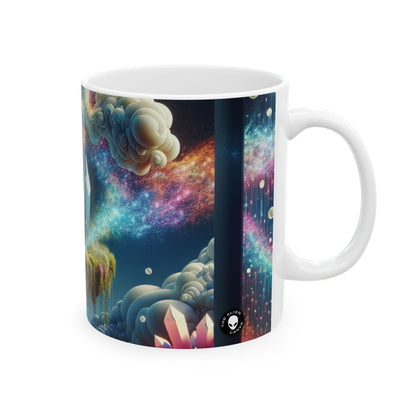 Taza de cerámica de 11 oz de Dreamscape Delights - The Alien