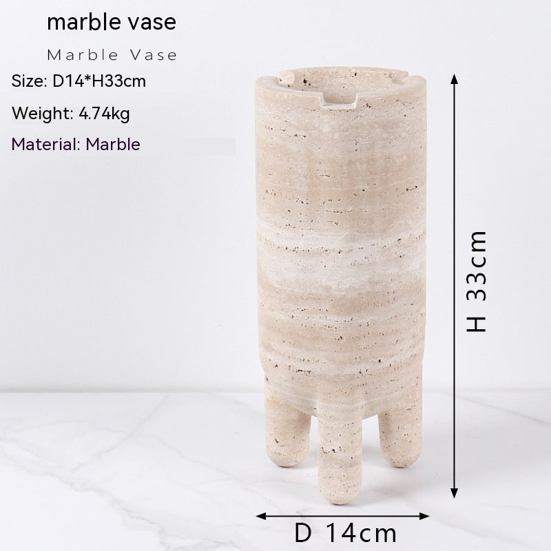 Marble Hydroponic Green Plant Soft Home Decoration Decorative Vase