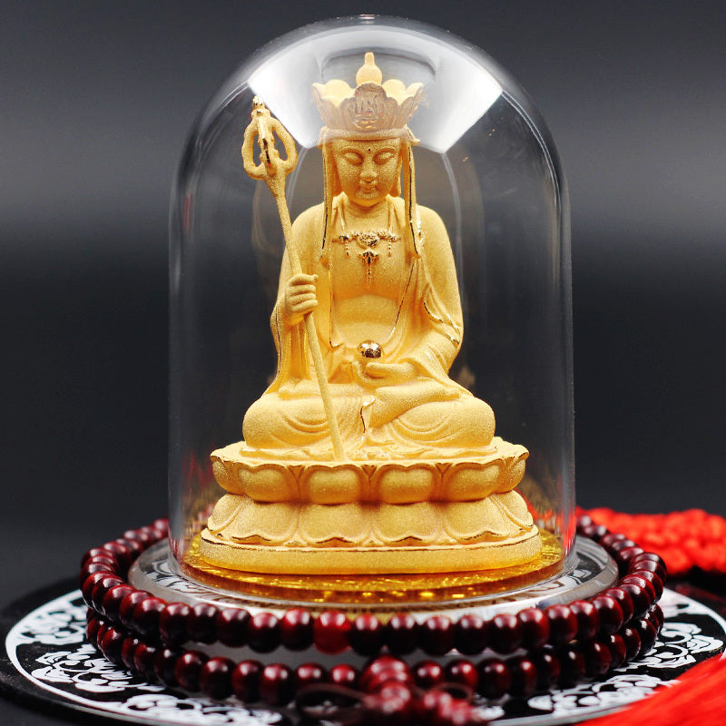 Buddha statue car decoration