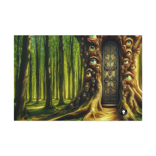 "The Watchful Forest: The Enchanted Doorway" - The Alien Canva