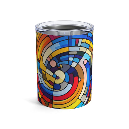 "Posibilidades infinitas" - The Alien Tumbler 10oz Estilo de arte abstracto