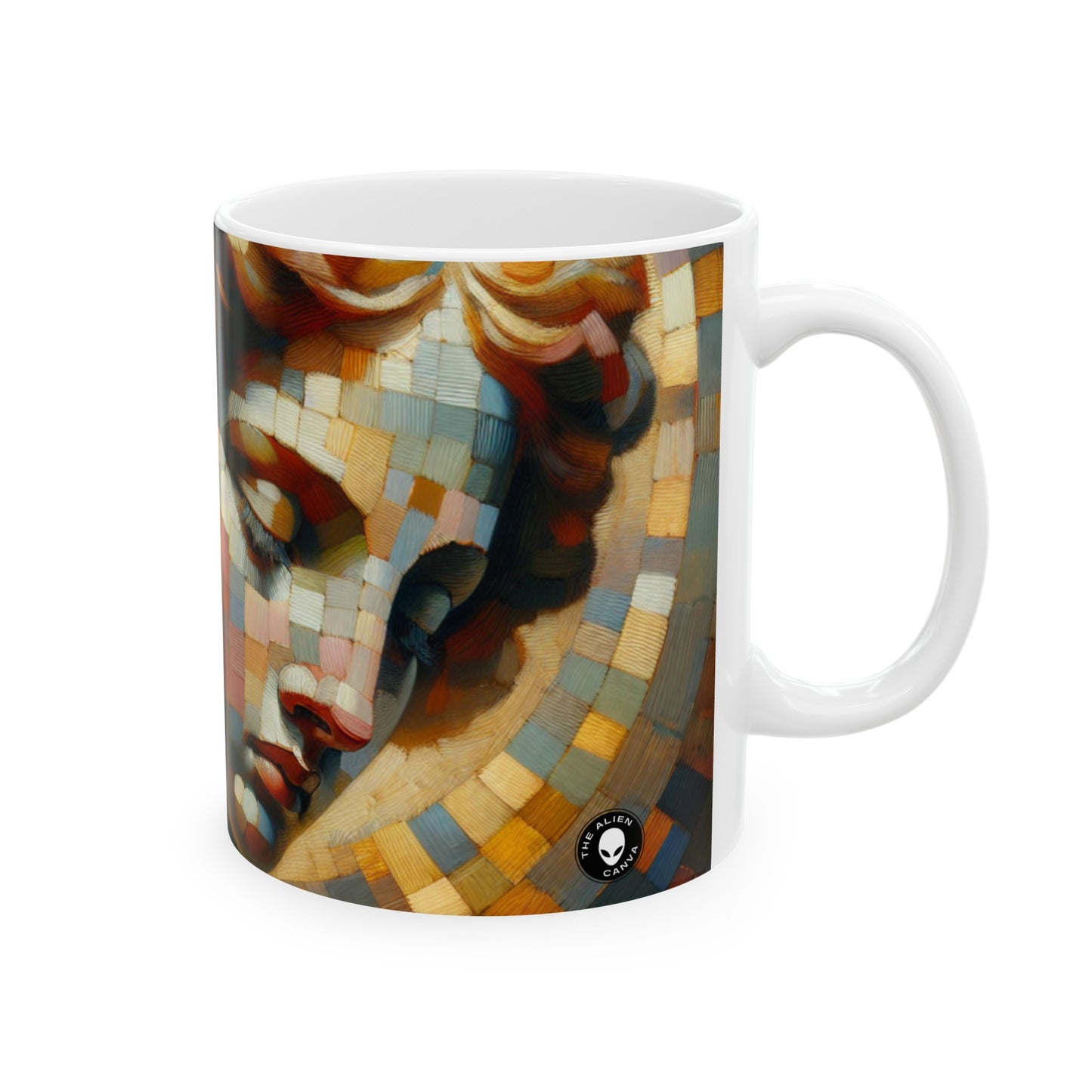 "Fantasy Elegance: A Mannerism-inspired Ritual" - The Alien Ceramic Mug 11oz Mannerism