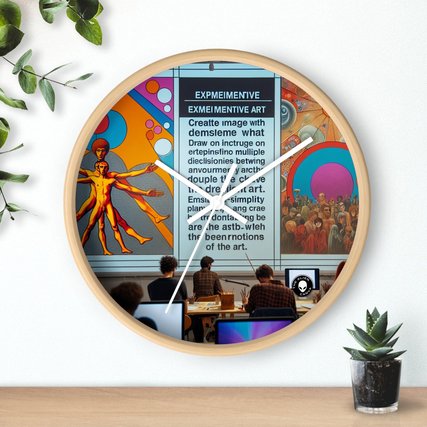 "Found Objects in Motion: A Fluxus Experiment" - The Alien Wall Clock Fluxus