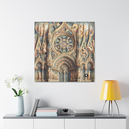 "Harmony of Angels: Celestial Serenade at Dusk" - The Alien Canva International Gothic