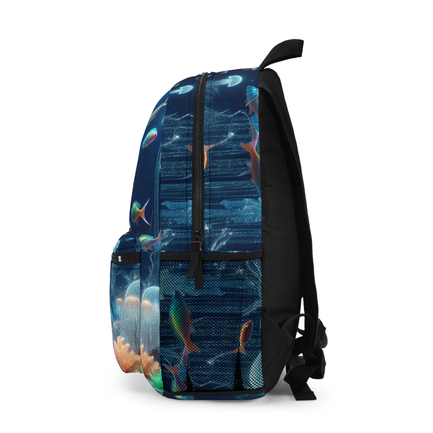 "Neon Dreams: The Underwater Wonderland" - The Alien Backpack