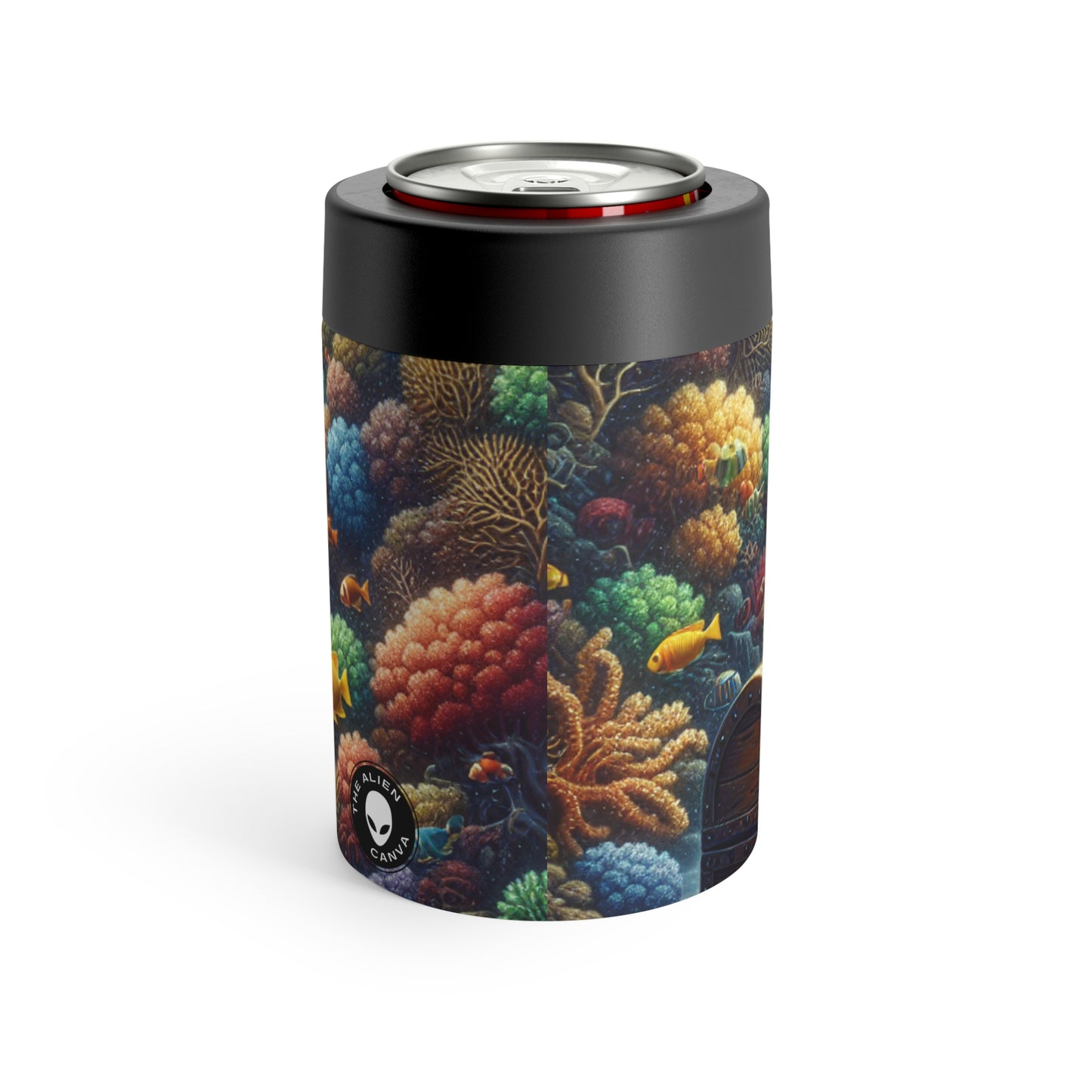 "Beneath the Waves: Treasure in the Coral Reef" - The Alien Can Holder